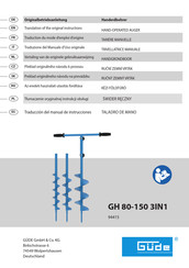 GÜDE GH 80-150 3IN1 Translation Of The Original Instructions