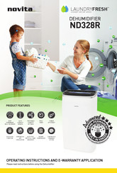 Novita LAUNDRYFRESH ND328R Operating Instructions And E-Warranty Application
