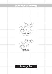 Hans Grohe Ecostat 1001 13240000 Installation Instructions Manual