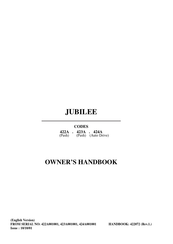 Hayter 422A Owner's Handbook Manual