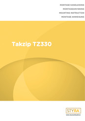 STYRA Takzip TZ330 Mounting Instruction