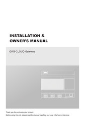 Midea GW3-CLOUD Installation & Owner's Manual