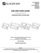 Glacier bay 1005402051 Use And Care Manual