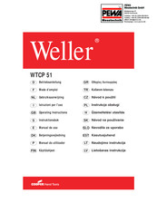 Weller C-WTCP51 Operating Instructions Manual