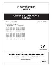 AGI Hutchinson Mayrath B11786P Owner's/Operator's Manual