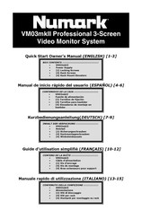 Numark VM03mkII Quick Start Owner's Manual