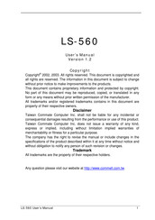 Commell LS-560 User Manual