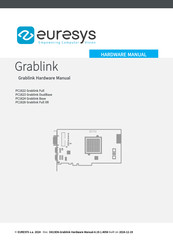 Euresys PC1624 Grablink Base Hardware Manual
