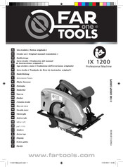 Far Tools IX 1200 Original Manual Translation
