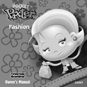 Fisher-Price POCKET Pixter Fashion C6507 Owner's Manual