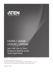 ATEN US234 Quick Start Manual