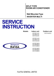 Fujitsu AS G12LMCE Series Service Instruction
