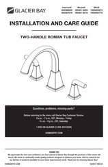 Glacier bay HD461-8216 Installation And Care Manual