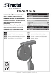 Alimak Tractel Blocmat SI Installation, Operating And Maintenance Manual