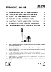Silva Homeline SMS 6502 Safety Instructions & Instruction Manual