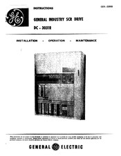 GE DC-30311 Installation Operation & Maintenance