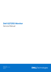 Dell G2725Do Service Manual