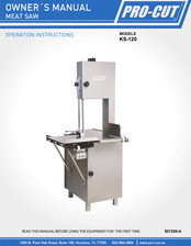Pro-Cut KS-120 Owner's Manual