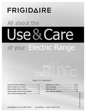 Frigidaire FFEF3011RSA Use & Care Manual