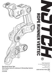 Notch Rope Runner Vertec User Instructions