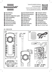 brennenstuhl HL 1000 ACW Quick Start Manual
