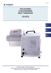 Stalgast 721572 Instruction Manual