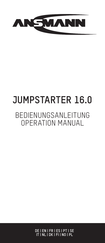 ANSMANN JUMPSTARTER 16.0 Operation Manual