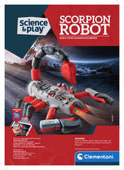 Clementoni Scince&Play SCORPION ROBOT Manual