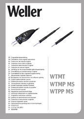 Weller WTPP MS Translation Of The Original Instructions