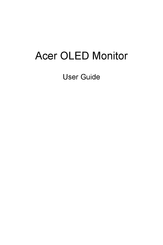 Acer Predator X34 User Manual