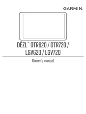 Garmin DEZL OTR1020 Owner's Manual
