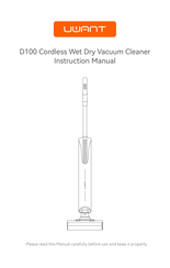 UWANT D100 Instruction Manual