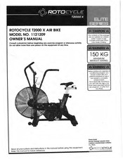 ROTOCYCLE ELITE T2000 X Owner's Manual