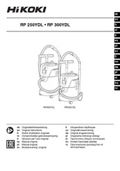 HIKOKI RP 250YDM Handling Instructions Manual