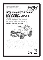 Caretero TOYZ MERCEDES W166 User Manual