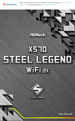 ASROCK X570 STEEL LEGEND WiFi ax User Manual