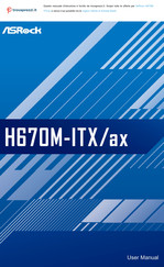 ASROCK H670M-ITX/ax User Manual