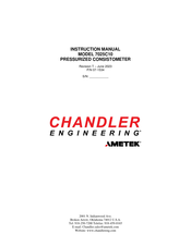 Ametek 7025C10 Instruction Manual