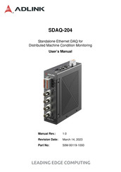 ADLINK Technology SDAQ-204 User Manual