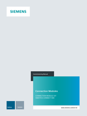 Siemens Connection Module IOT Commissioning Manual