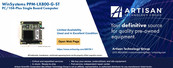 WinSystems PPM-LX800-G-ST Operation Manual