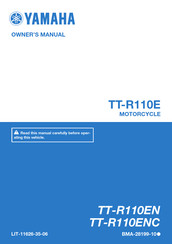 Yamaha TT-R110ENC 2022 Owner's Manual