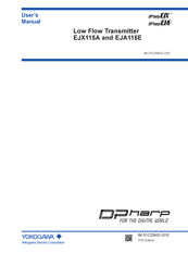 YOKOGAWA DPharp EJX-E Series User Manual
