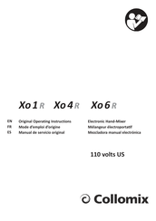 Collomix Xo 6R Original Operating Instructions