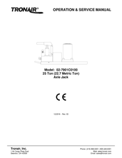 Tronair 02-7901C0100 Operation & Service Manual