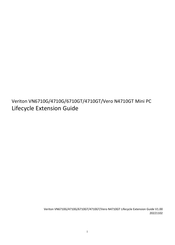 Veriton VN4710G Lifecycle Extension Manual