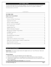 La Crosse Technology 513-1419BLV3 Faq