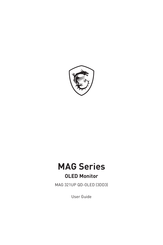 MSI MAG 321UP QD-OLED (3DD3) User Manual