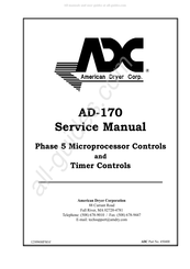 ADC Phase 5 Microprocessor AD-170 Service Manual