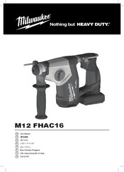 Milwaukee M12 FHAC16 User Manual